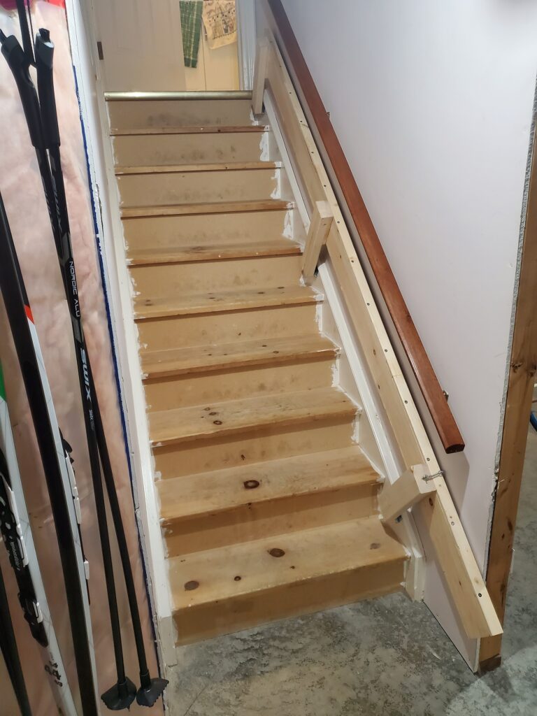 Photo of stair bicycle ramp